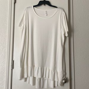 Off white Tunic Top
